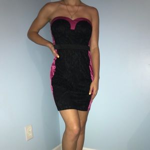Cute clubbing mini dress.